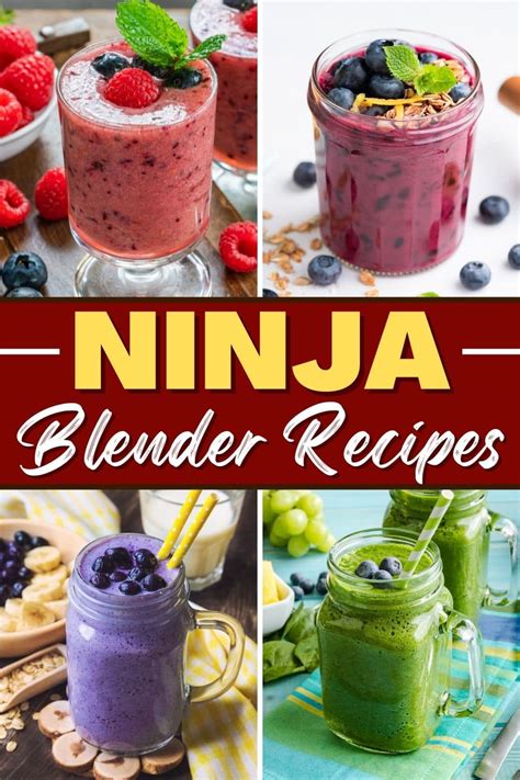 ninja blender recipes